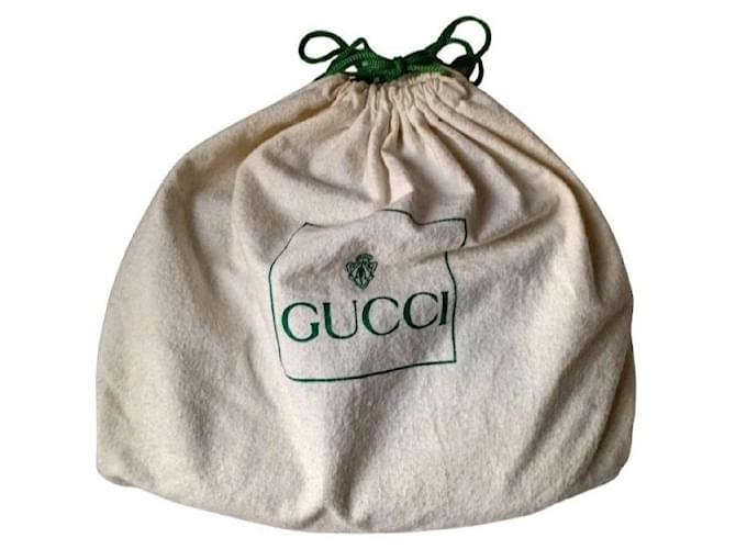 Borsa a Spalla Gucci Monogram Beige Blu scuro - vista 8