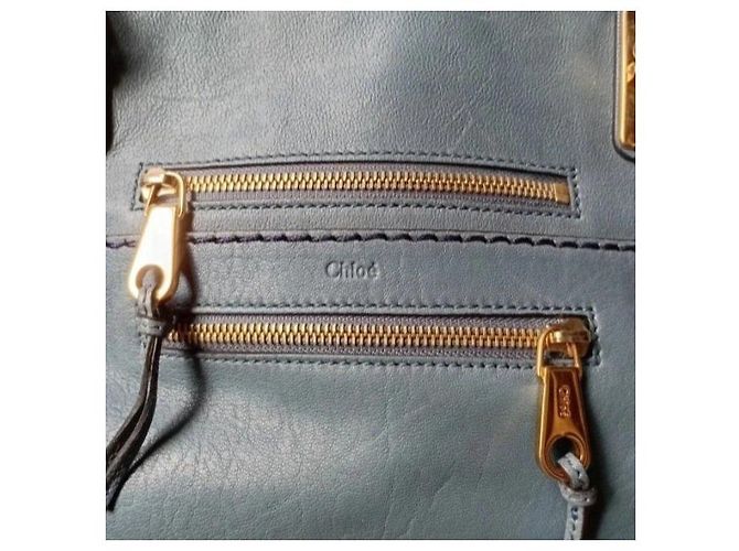 Borsa Paddington di Chloé Blu - vista 7