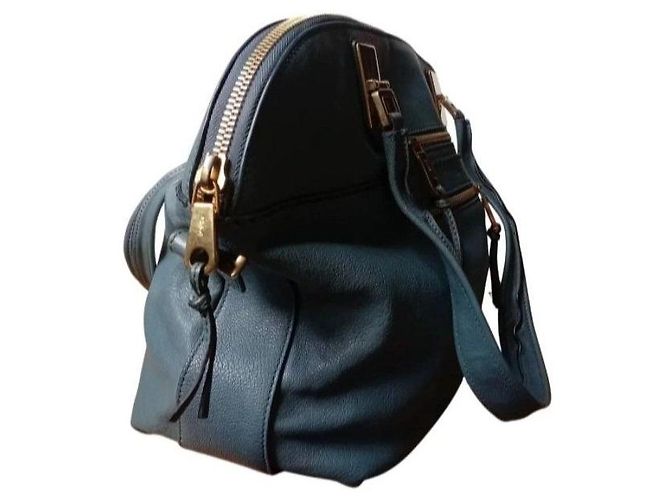 Borsa Paddington di Chloé Blu - vista 8