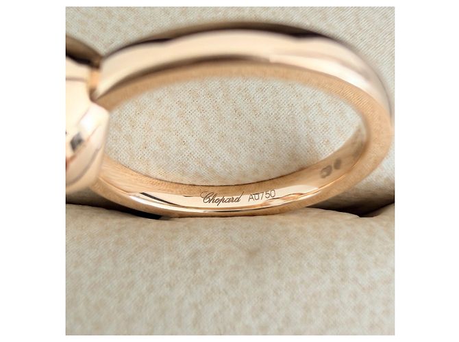 Chopard Anello Happy Diamonds Icons in Oro Rosa D'oro - vista 7