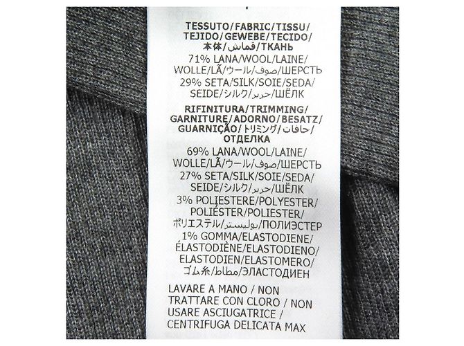 Top de punto de lana Gucci Castaño - vista 8