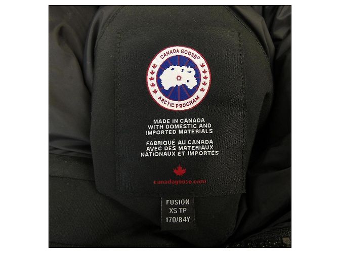 Autre Marque Chaqueta de Plumón Canada Goose CHATEAU Negro - vista 4