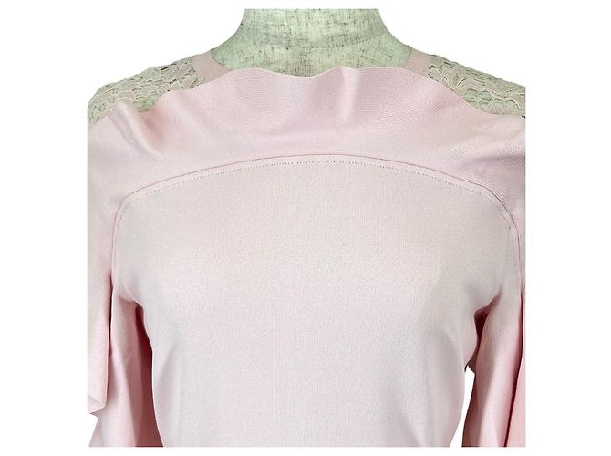 Vestido de rayón Valentino Rosa - vista 5