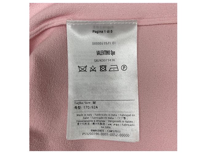 Vestido de rayón Valentino Rosa - vista 7