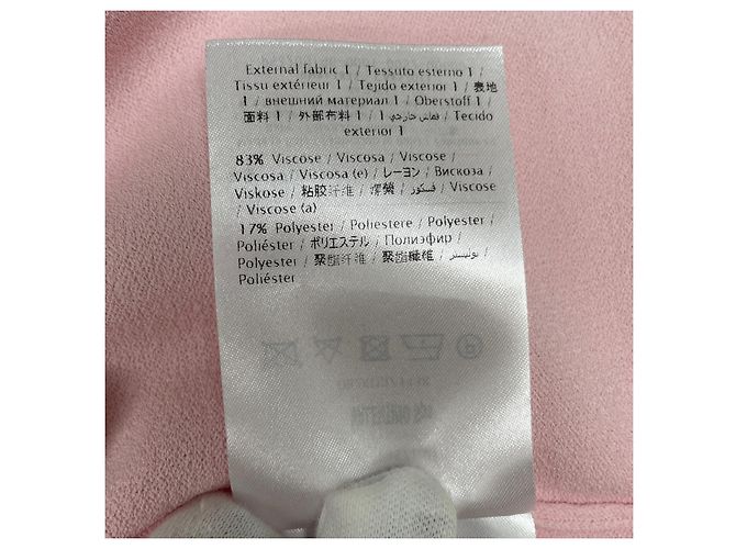 Vestido de rayón Valentino Rosa - vista 8