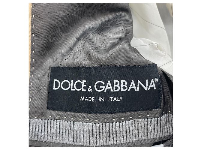 Dolce & Gabbana Chaqueta de mezcla de seda Dolce&Gabbana Castaño - vista 7