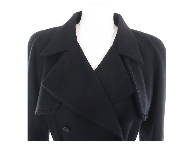 Timeless Abrigo de cachemira Chanel Negro - vista 4