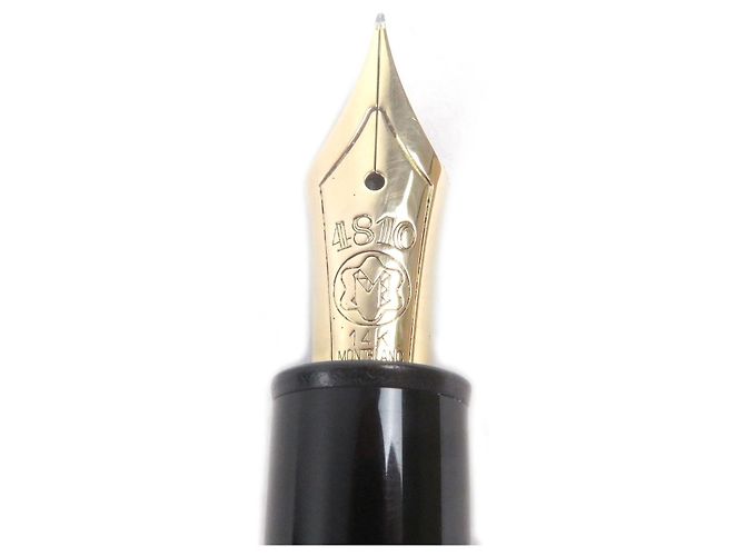 Montblanc Meisterstück 14K Füllfederhalter Schwarz - Ansicht 4