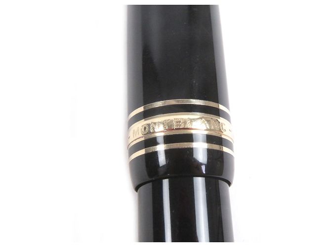 Montblanc Meisterstück 14K Füllfederhalter Schwarz - Ansicht 6