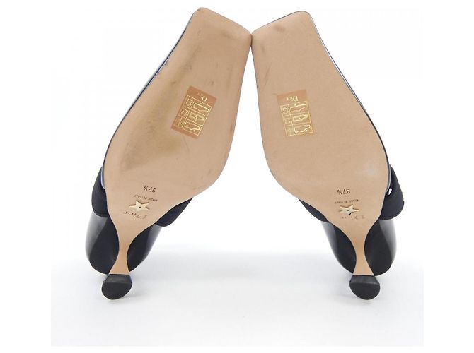 Christian Dior Roger Vivier Pumps aus Lackleder Schwarz - Ansicht 4