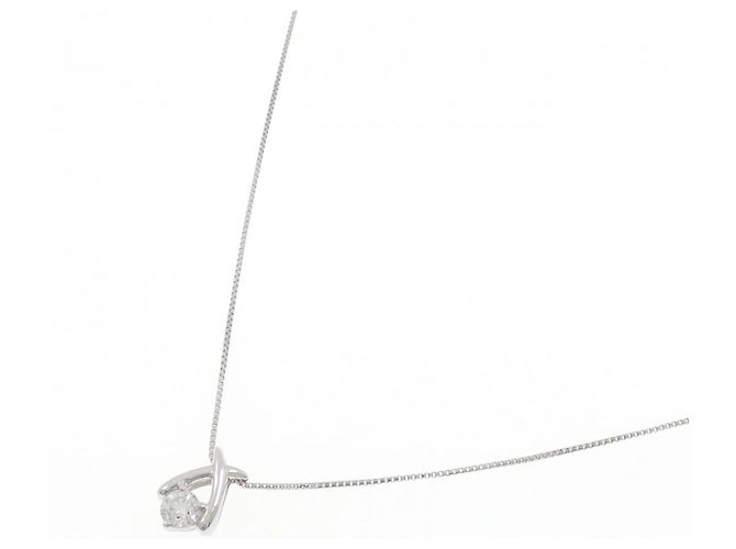 Autre Marque Collana con Diamanti Au750 Argento - vista 2