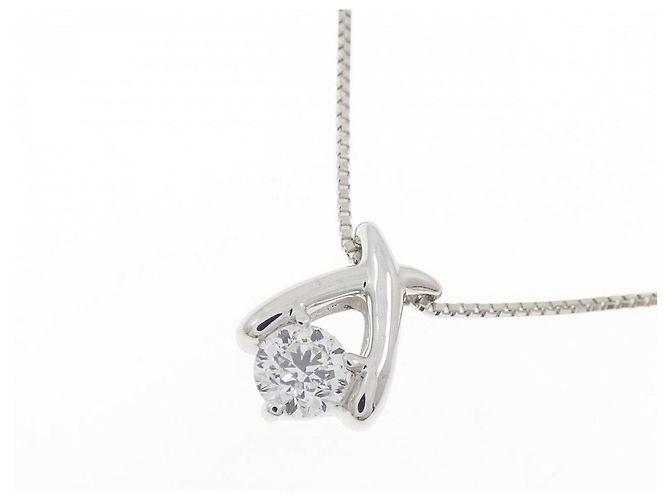 Autre Marque Collana con Diamanti Au750 Argento - vista 3