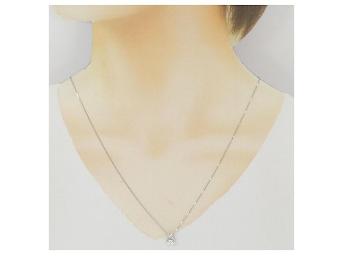 Autre Marque Collana con Diamanti Au750 Argento - vista 6