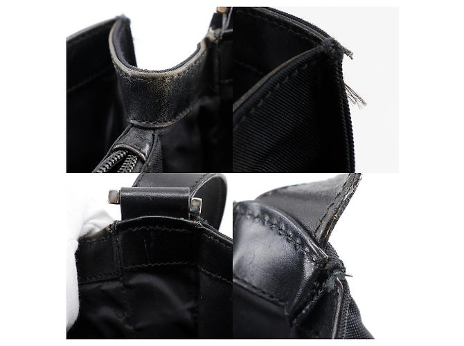 Borsa a tracolla in tela di nylon Gucci Nero - vista 14