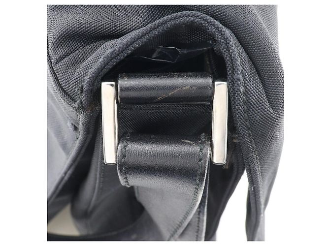 Borsa a tracolla in tela di nylon Gucci Nero - vista 17