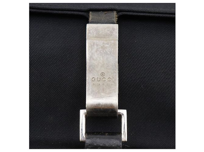 Borsa a tracolla in tela di nylon Gucci Nero - vista 18