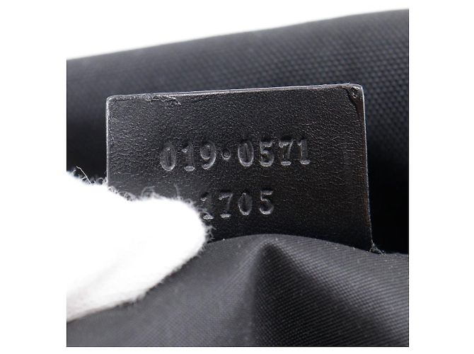 Borsa a tracolla in tela di nylon Gucci Nero - vista 19