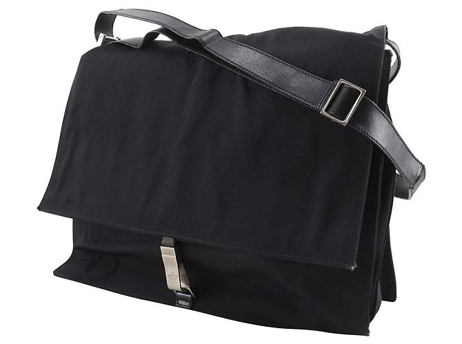 Borsa a tracolla in tela di nylon Gucci Nero - vista 2