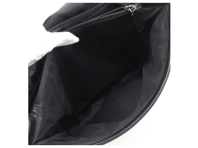 Borsa a tracolla in tela di nylon Gucci Nero - vista 9