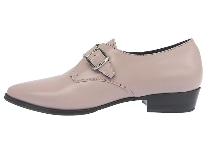 Céline Mocassini in pelle Celine Jacno Rosa - vista 2
