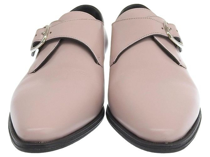 Céline Mocassini in pelle Celine Jacno Rosa - vista 3