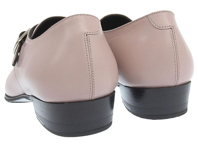 Céline Mocassini in pelle Celine Jacno Rosa - vista 4