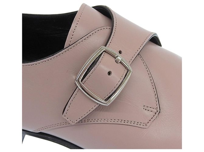 Céline Mocassini in pelle Celine Jacno Rosa - vista 6