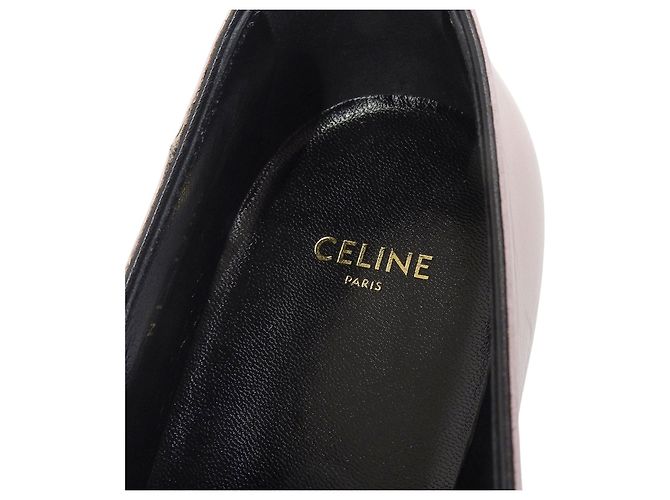 Céline Mocassini in pelle Celine Jacno Rosa - vista 7