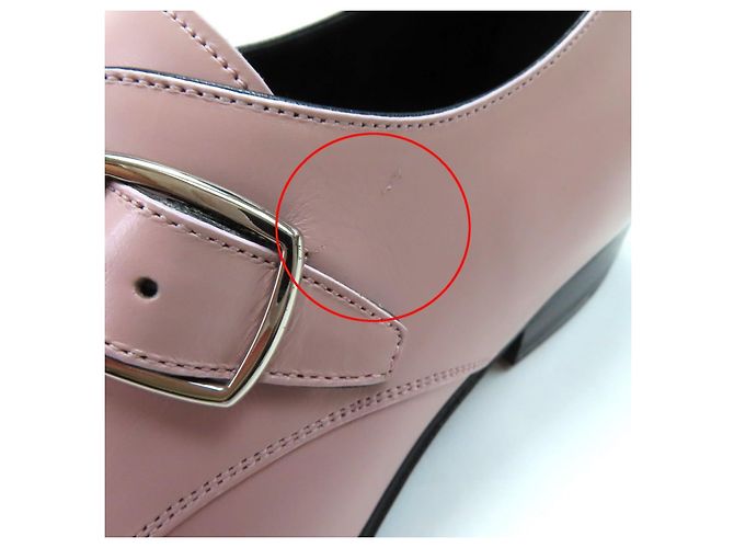 Céline Mocassini in pelle Celine Jacno Rosa - vista 9