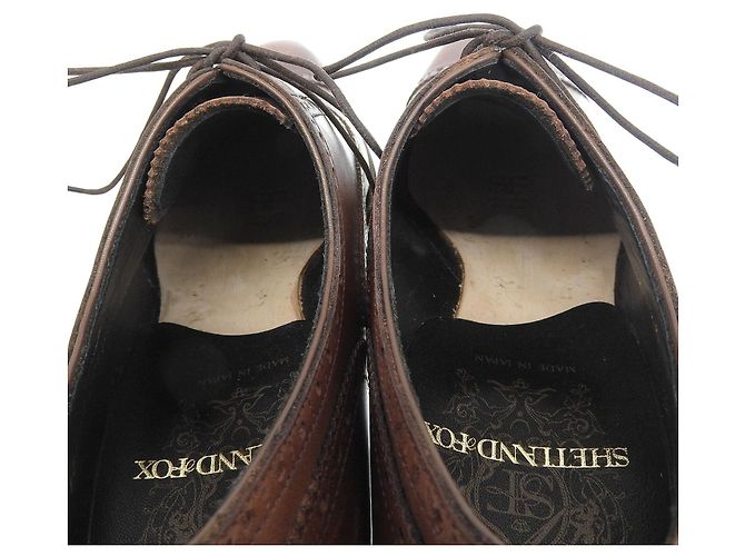 Autre Marque Shetlandfox Lederschuhe Braun - Ansicht 6