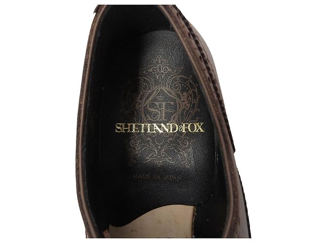 Autre Marque Shetlandfox Lederschuhe Braun - Ansicht 8