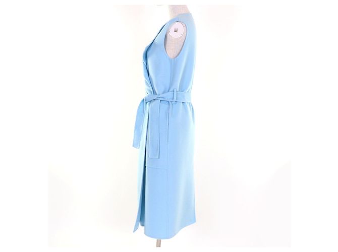 Hermès Cappotto in cashmere per neonato Hermes Blu Blu chiaro - vista 2