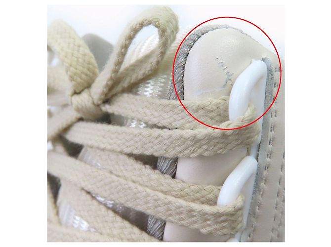 Gucci Interlocking G Leder High-top Sneaker Weiß - Ansicht 17