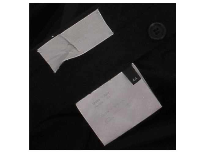 Christian Dior Pantalone smock nero a zampa - vista 5