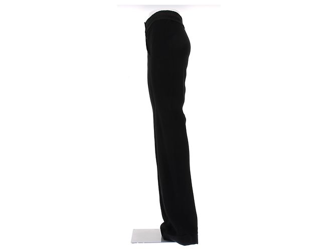 Dior Schwarze Hose mit elastischem Bund - Ansicht 4