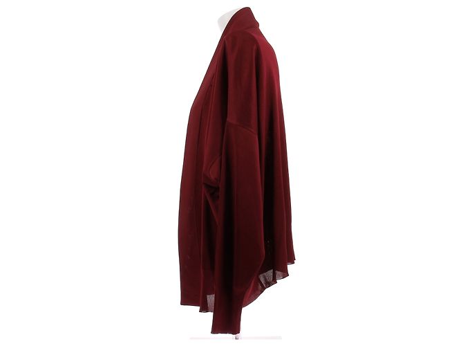 Alaïa Cardigan rot aus Viskose - Ansicht 4