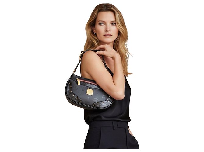 MCM Visetos Hobo-Tasche Schwarz - Ansicht 2