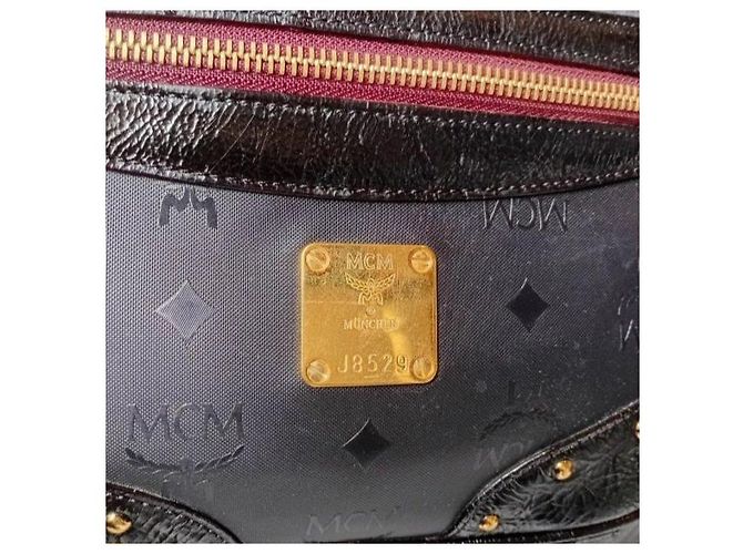 MCM Visetos Hobo-Tasche Schwarz - Ansicht 8