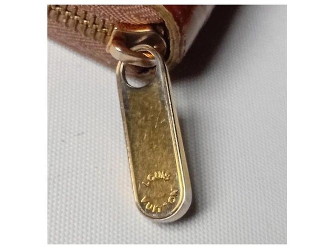 Louis Vuitton Monogram Vernis Zippy Wallet in Brown - view 4