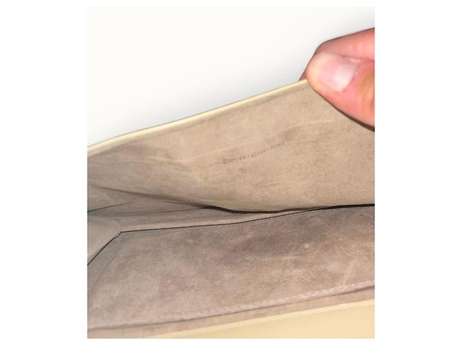 Gucci Borsa a Tracolla in Pelle Beige - vista 8