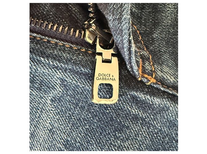 Vaqueros Bootcut Dolce & Gabbana D&G con Lentejuelas Azul - vista 8