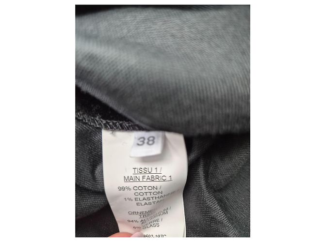 Balmain Abito corto a quadri con borchie Nero Rosso D'oro - vista 10