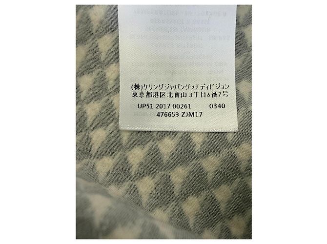 Minifalda Gucci de lana pata de gallo con hebilla Double G Negro Blanco - vista 8