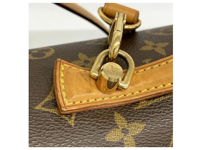 Borsa Louis Vuitton Monogram Beverly Marrone - vista 10