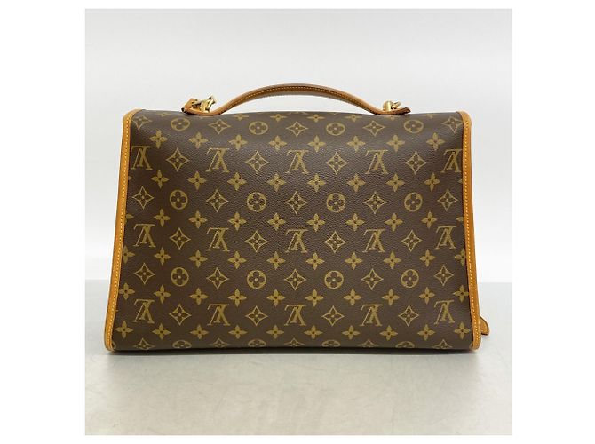 Borsa Louis Vuitton Monogram Beverly Marrone - vista 11