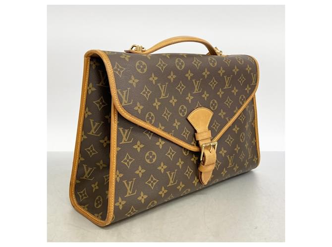 Borsa Louis Vuitton Monogram Beverly Marrone - vista 2