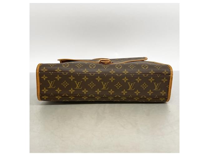 Borsa Louis Vuitton Monogram Beverly Marrone - vista 3