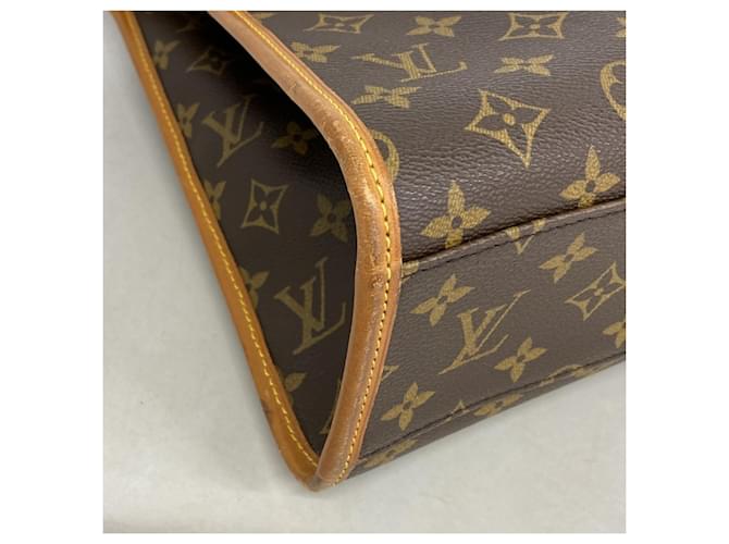 Borsa Louis Vuitton Monogram Beverly Marrone - vista 6