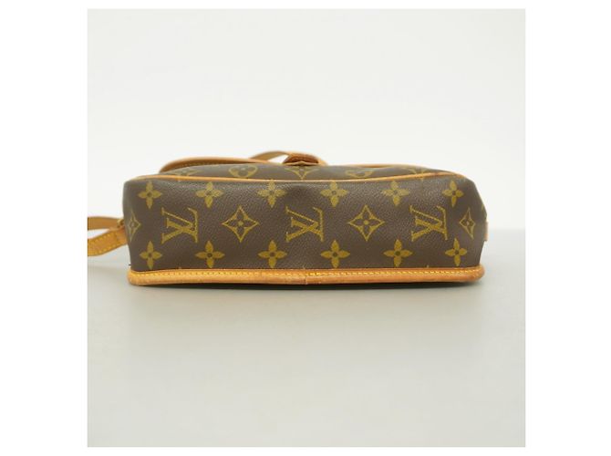 Borsa a spalla Louis Vuitton Monogram Gibeciere PM Marrone - vista 3