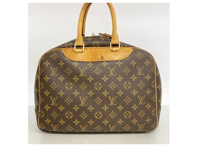 Borsa Louis Vuitton Monogram Deauville Marrone - vista 11